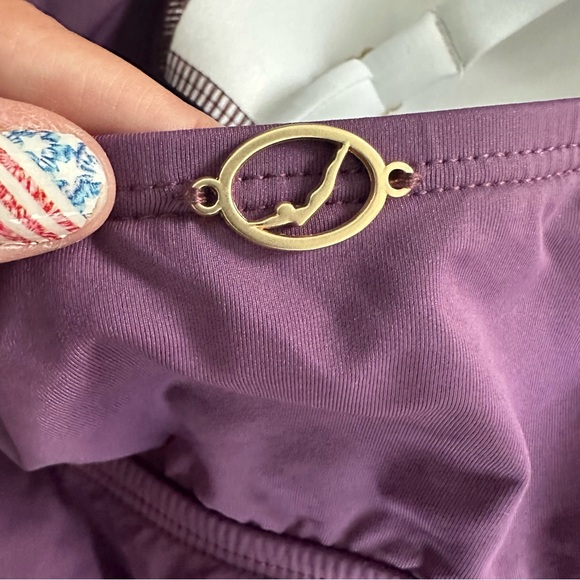 Jantzen Color Blocked Cross-Back Tankini Swimsuit in Sultana: 14 - Picture 4 of 9